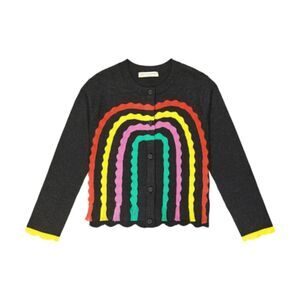 STELLA MCCARTNEY Rainbow Cardigan Black 8Y